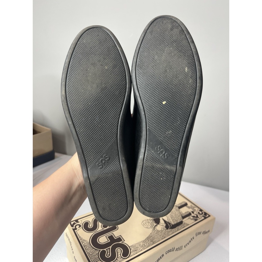 SAS Softie Tripad‎ Women's Size 7NTassel Slip-On Loafer Black Comfort W/ Box - Picture 5 of 14